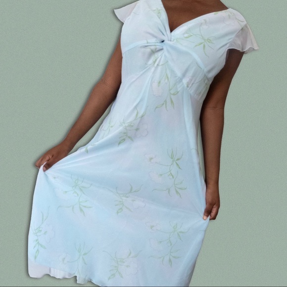 Studio 1940 Dresses & Skirts - Studio 1940 Blue Floral Dress